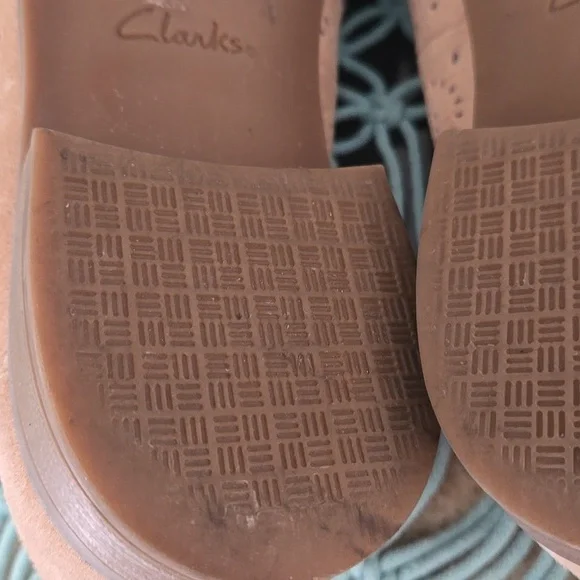 Clarks Collection Trish Calla Sand Suede Loafers - Picture 7 of 10